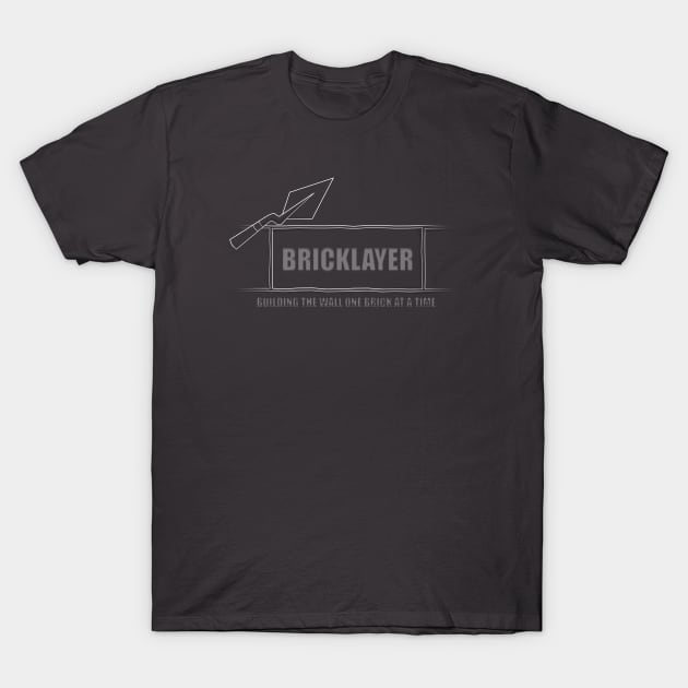 Bricklayer-Light T-Shirt by Shapetrix